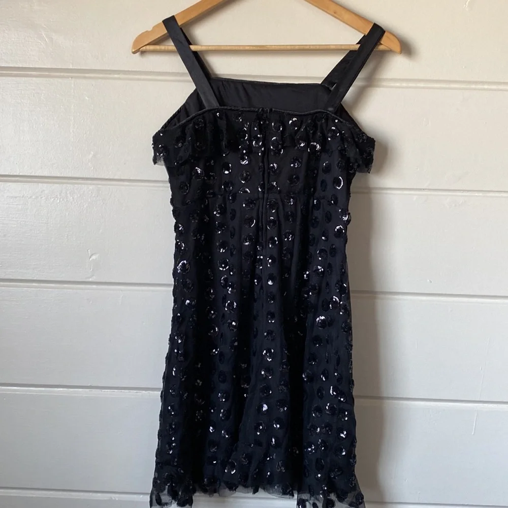 Trixxi Sequin Ruffle Dress Size 14